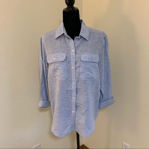 Women’s Chaps Button-Down Shirt